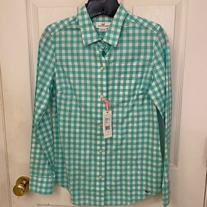 Vineyard Vines Gingham Button Down Shirt